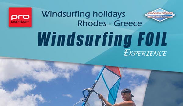 ProCenter Rhodos - Windsurfing foil experience